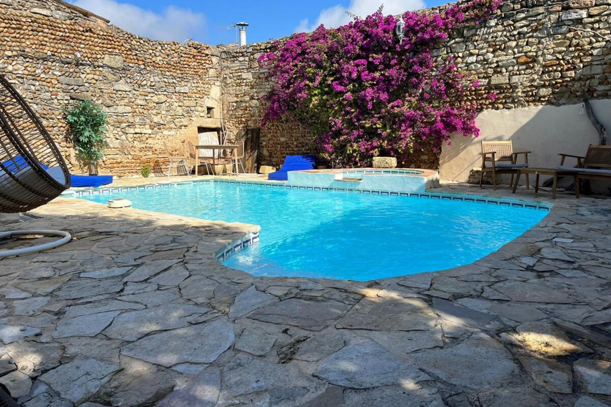 Casa Angel -Bohemian Villa With Swimming Pool And Air Conditioning! Vauvert Exterior foto